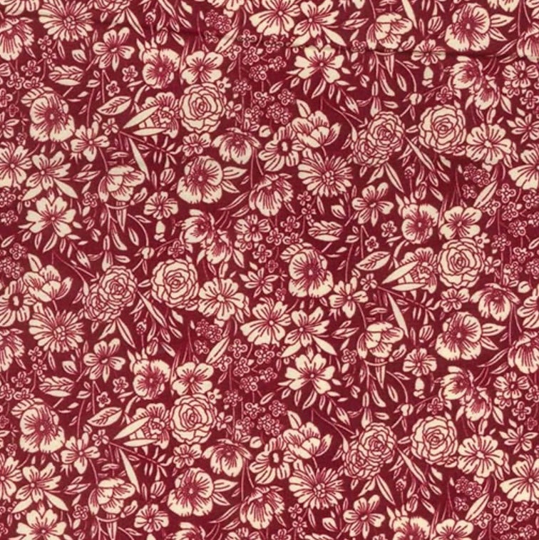 Polly Dungarees - Ruby Floral